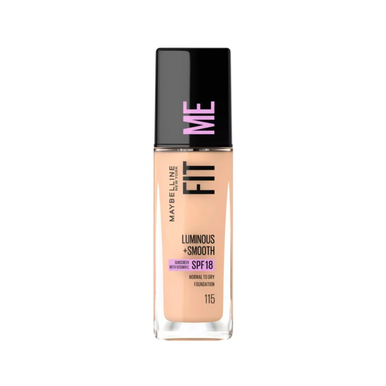 کرم پودر میبلین مدل Fit Me Luminous SPF18 رنگ Ivorry شماره 115