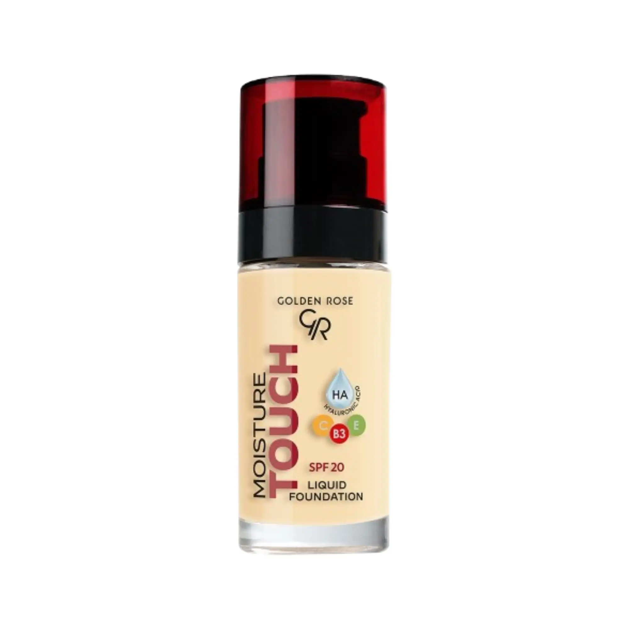 کرم پودر گلدن رز مدل Moisture Touch شماره 101