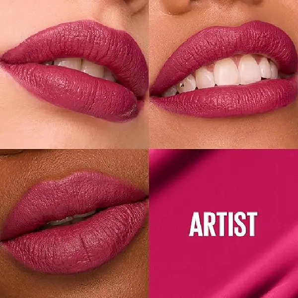 رژ لب مایع میبلین مدل Super Stay Matte Ink رنگ Artist شماره 120