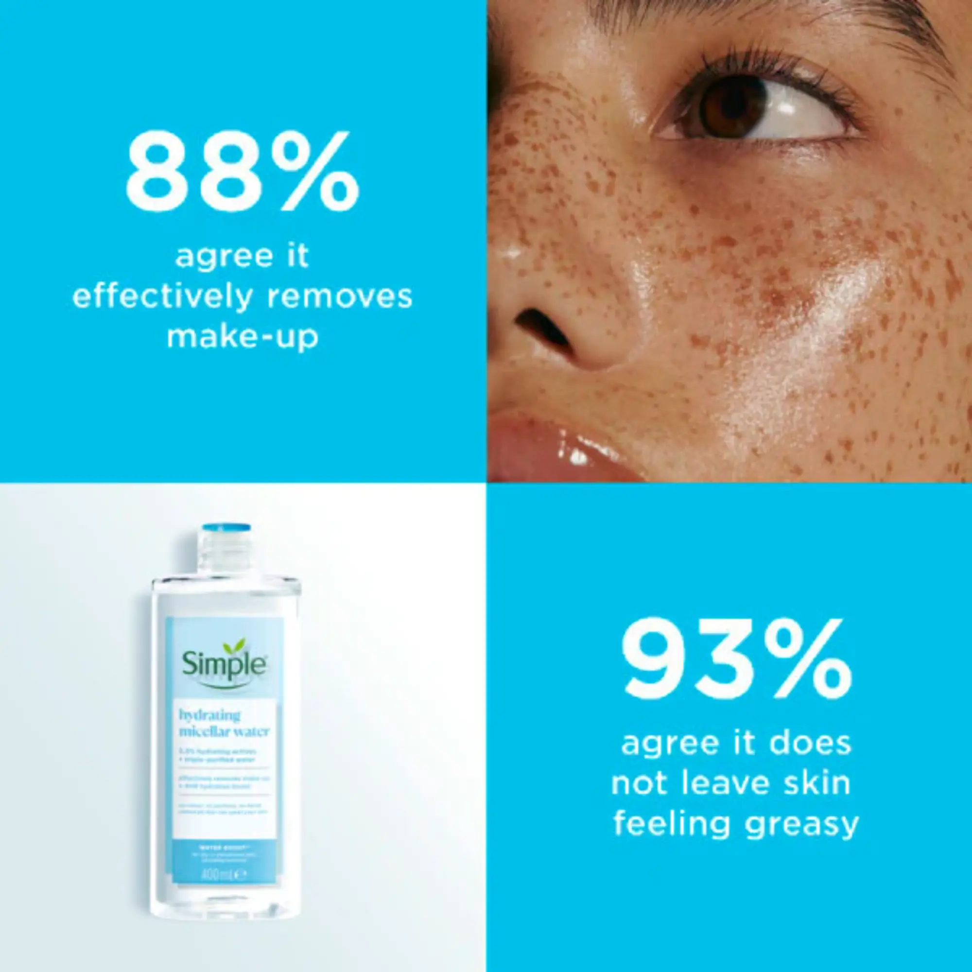 میسلار سیمپل مدل Hydrating حجم 400ml