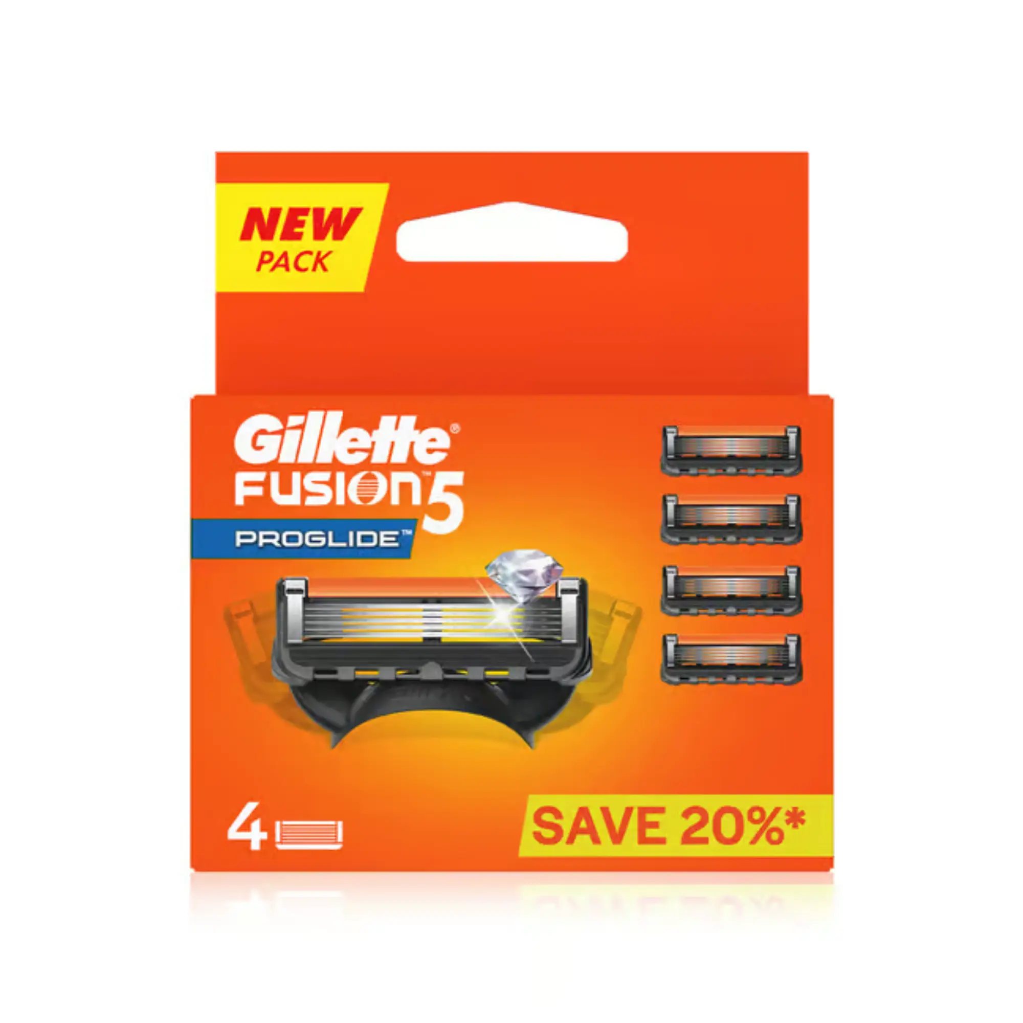 یدک ژیلت مدل Fusion Proglide بسته چهار عددی یدک ژیلت مدل Fusion Proglide بسته چهار عددی