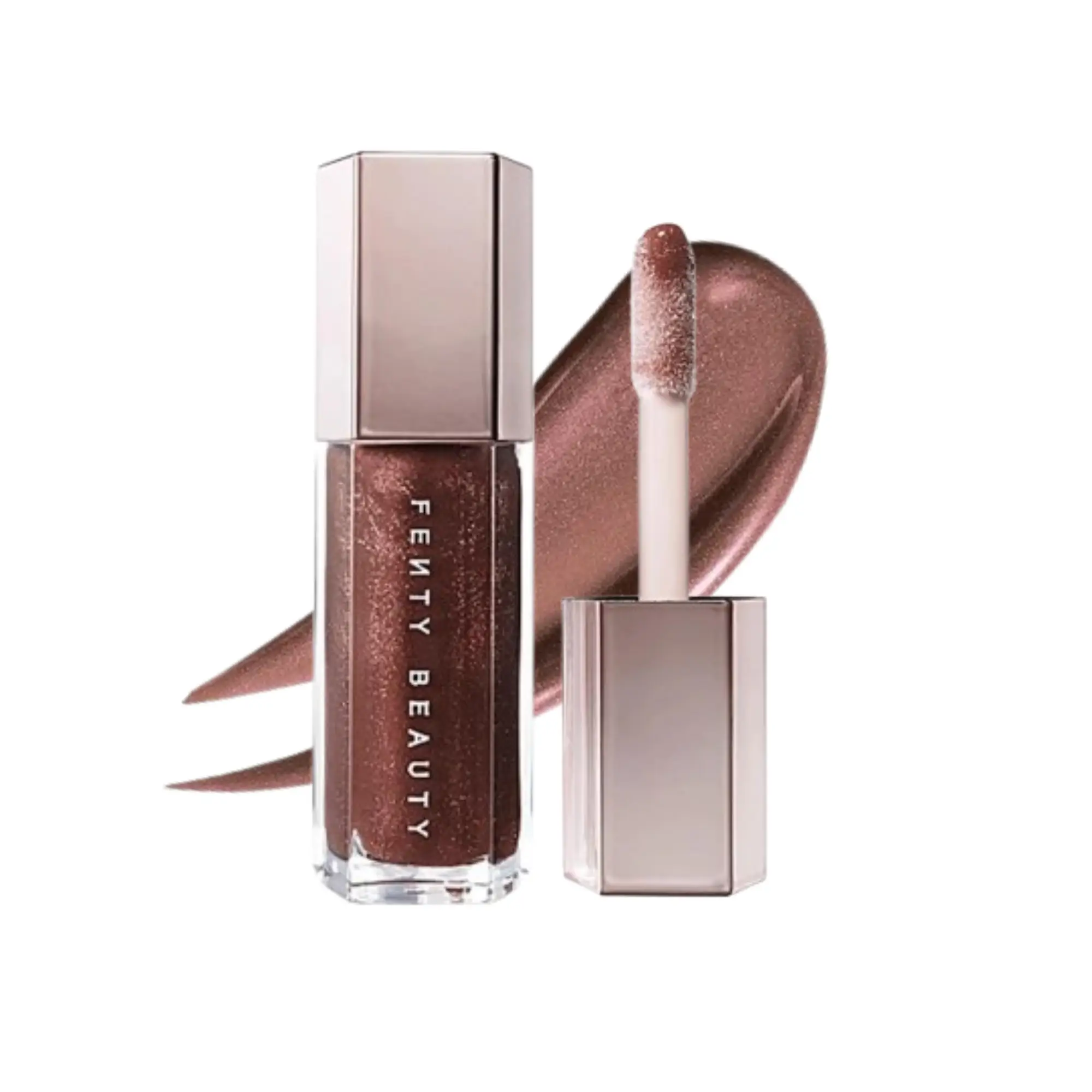 رژ لب مایع فنتی بیوتی مدل Gloss Bomb Heat رنگHot Chocolit Heat شماره 05 رژ لب مایع فنتی بیوتی مدل Gloss Bomb Heat رنگHot Chocolit Heat شماره 05