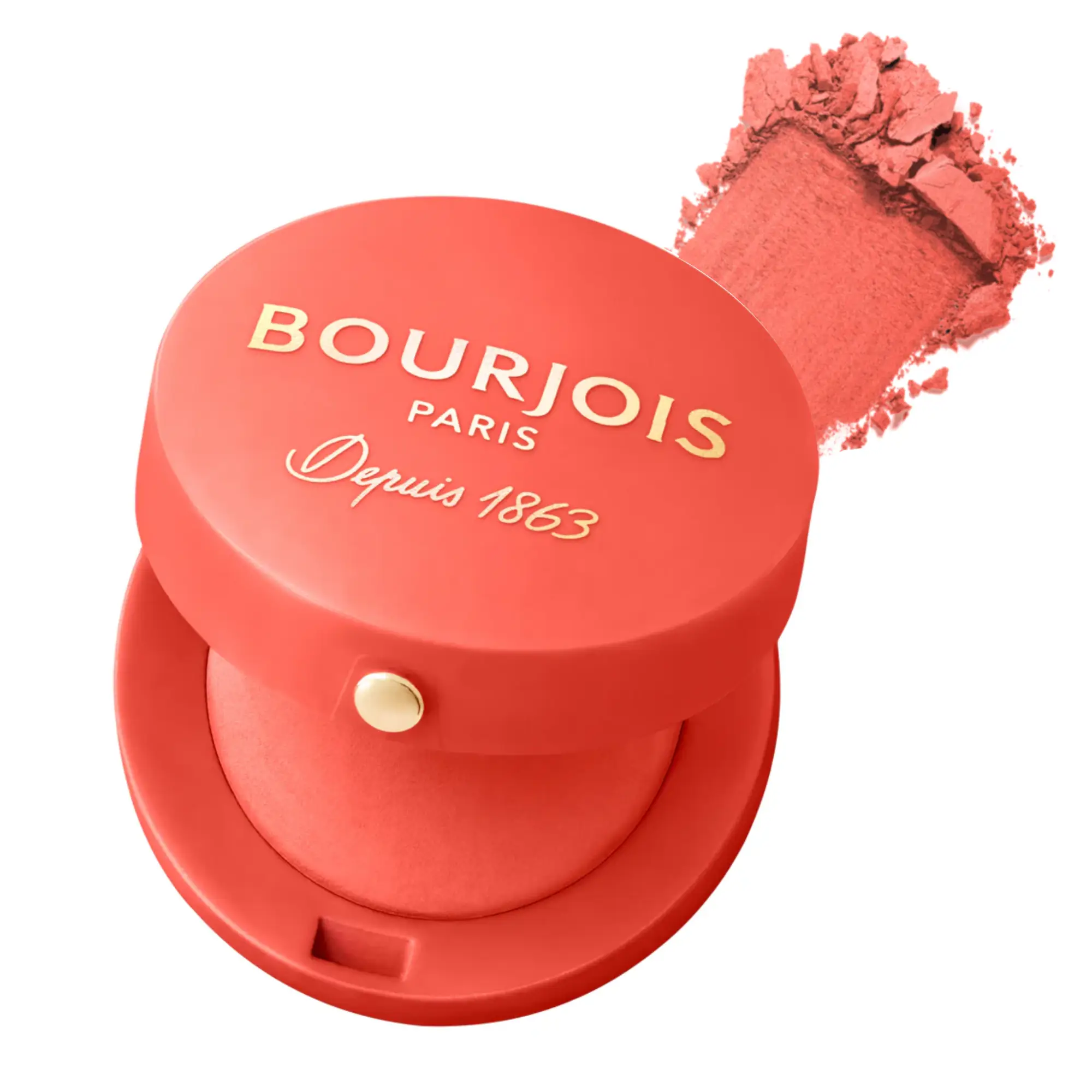 رژ گونه بورژوآ مدل Depuis 1863 رنگ Rouge Ravvisant شماره 18