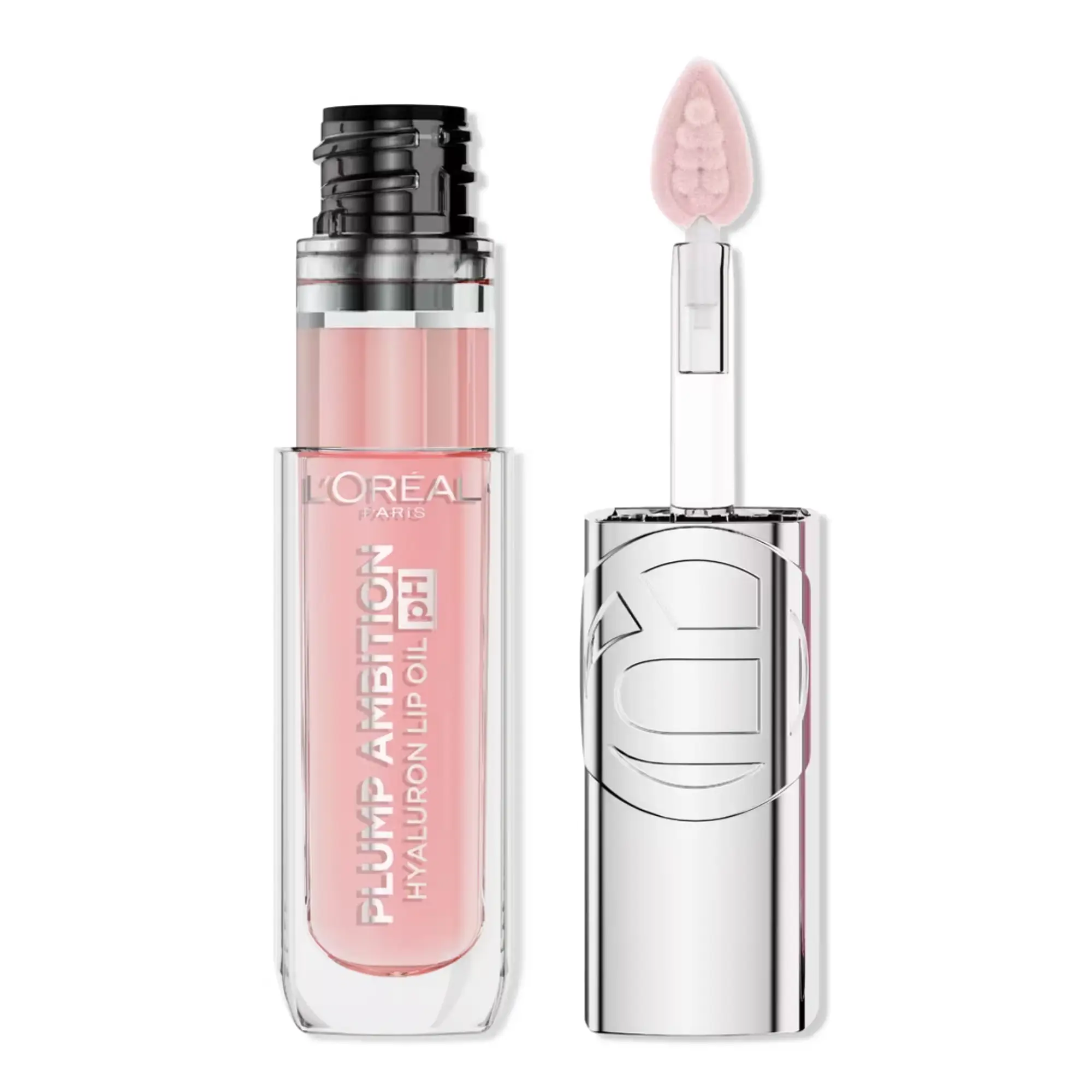 رژ لب مایع لورآل مدل Plump Ambition pH Lip Oil رنگ Rose شماره 020