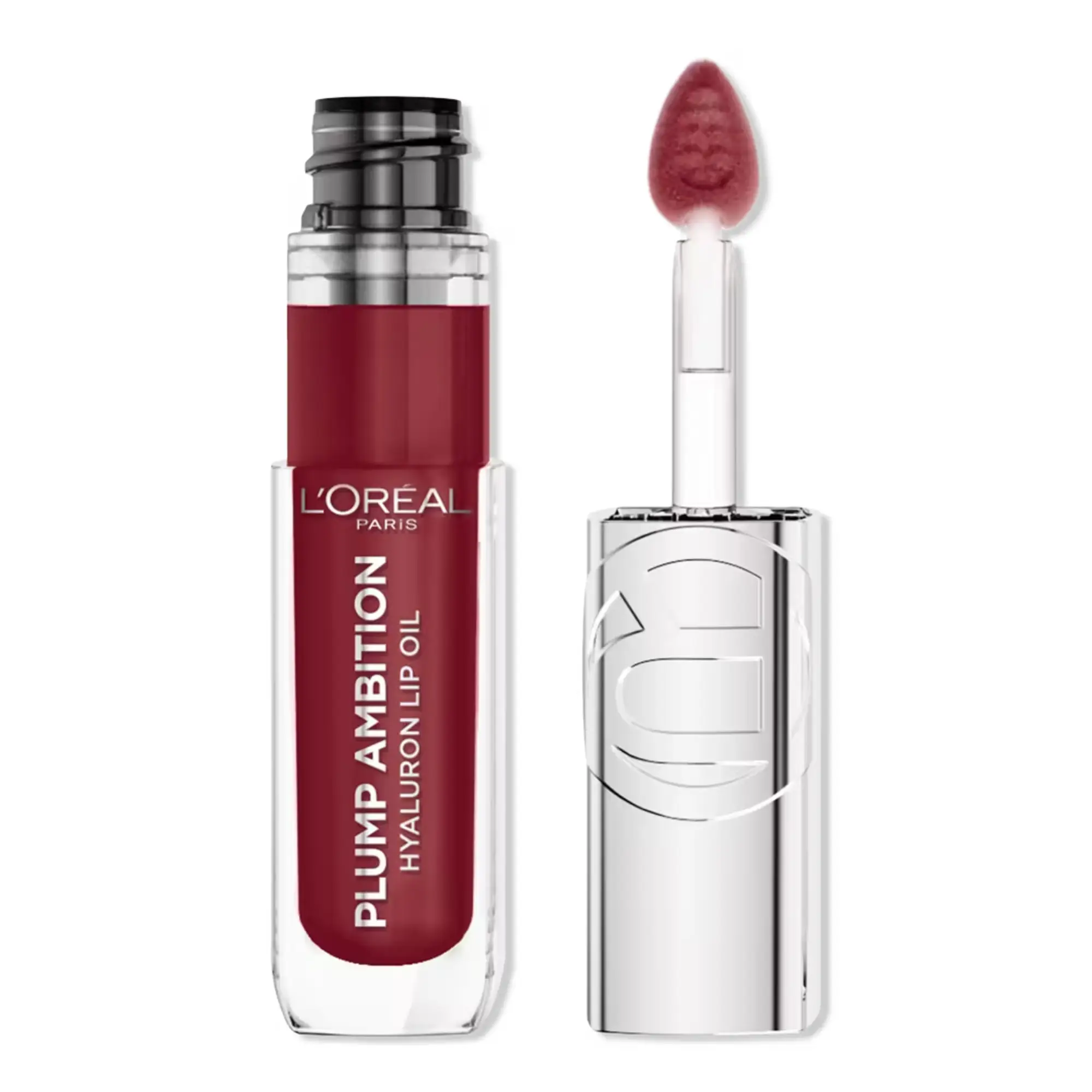 رژ لب مایع لورآل مدل Plump Ambition Hyaluron رنگ berry jolie شماره 490