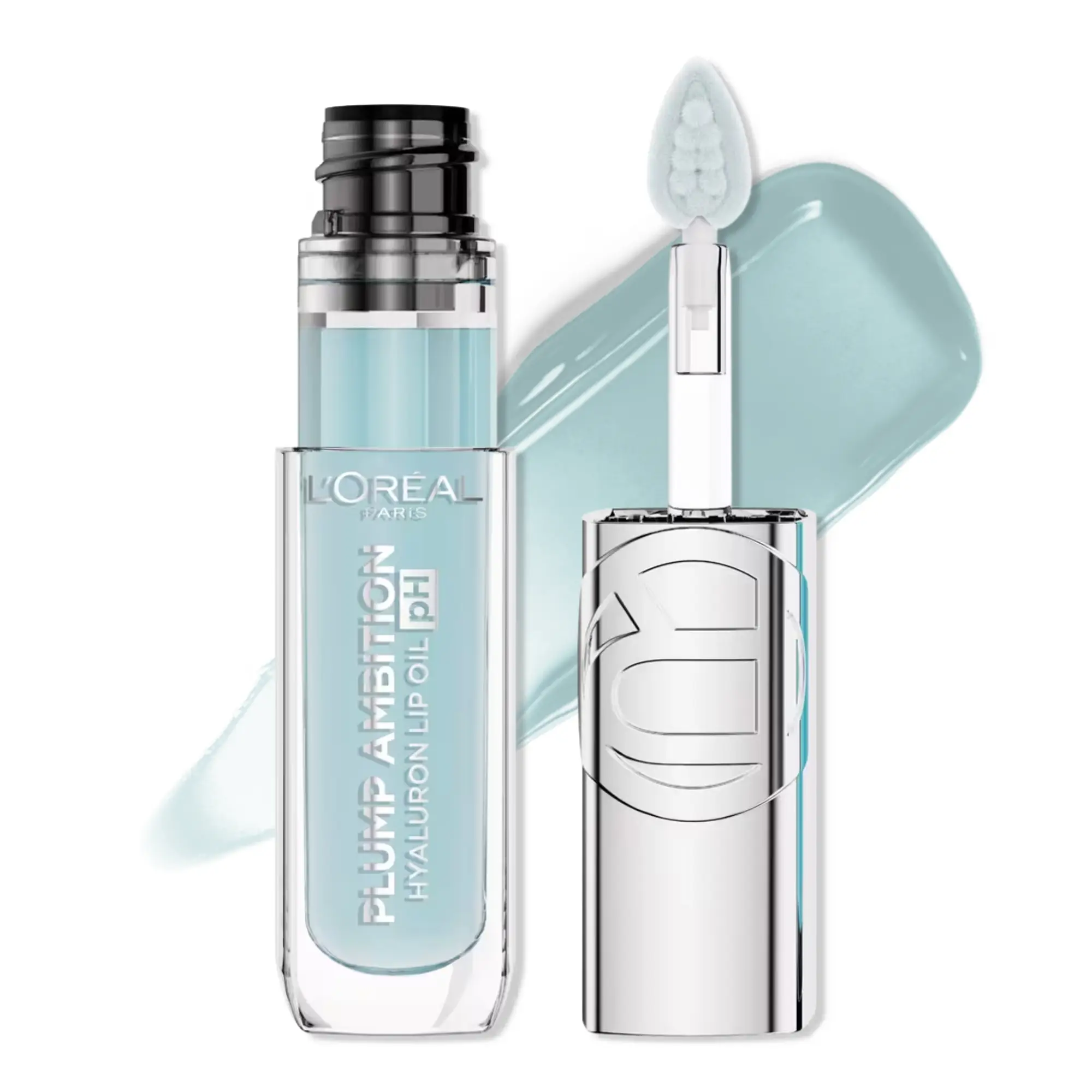 رژ لب مایع لورآل مدل Plump Ambition pH Lip Oil رنگ Cristal Ice شماره 010