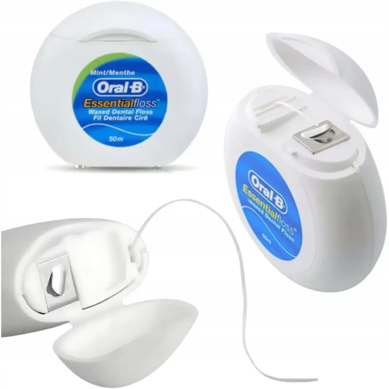 نخ دندان اورال - بی مدل Essential Floss با طعم نعناع