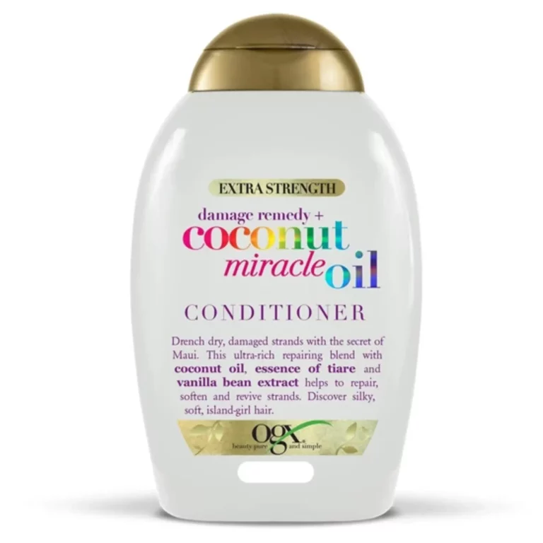 نرم کننده مو او جی ایکس مدل Coconut Miracle Oil حجم 385ml