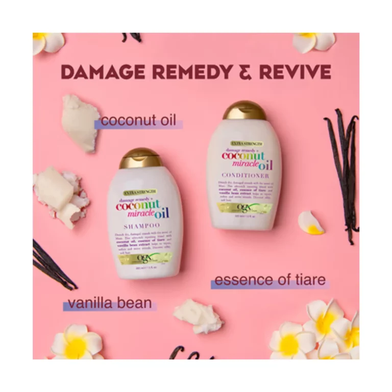 نرم کننده مو او جی ایکس مدل Coconut Miracle Oil حجم 385ml