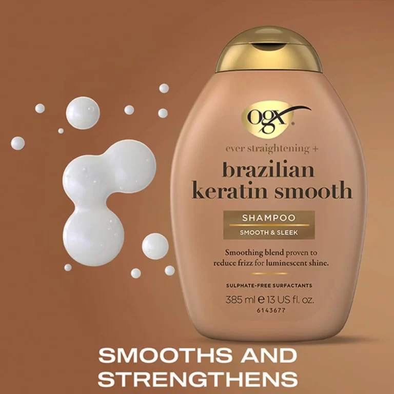 نرم کننده مو او جی ایکس مدل Brazilian Keratin Therapy حجم 385ml