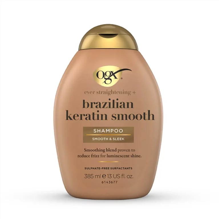 نرم کننده مو او جی ایکس مدل Brazilian Keratin Therapy حجم 385ml