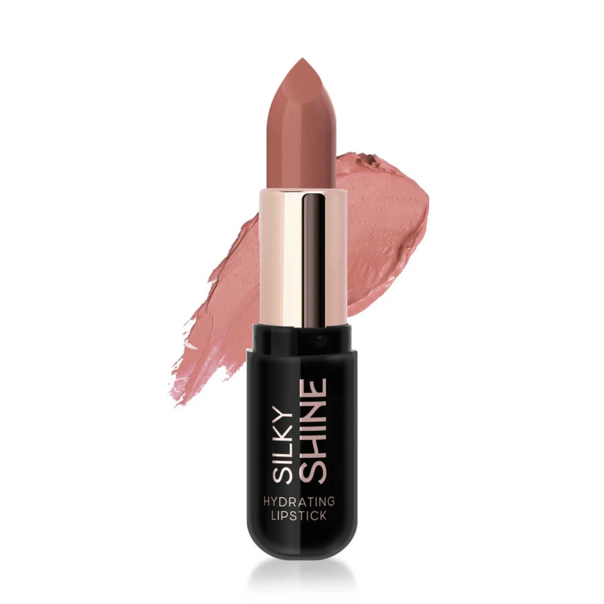 رژ لب جامد گلدن رز مدل Silky Shine شماره 203