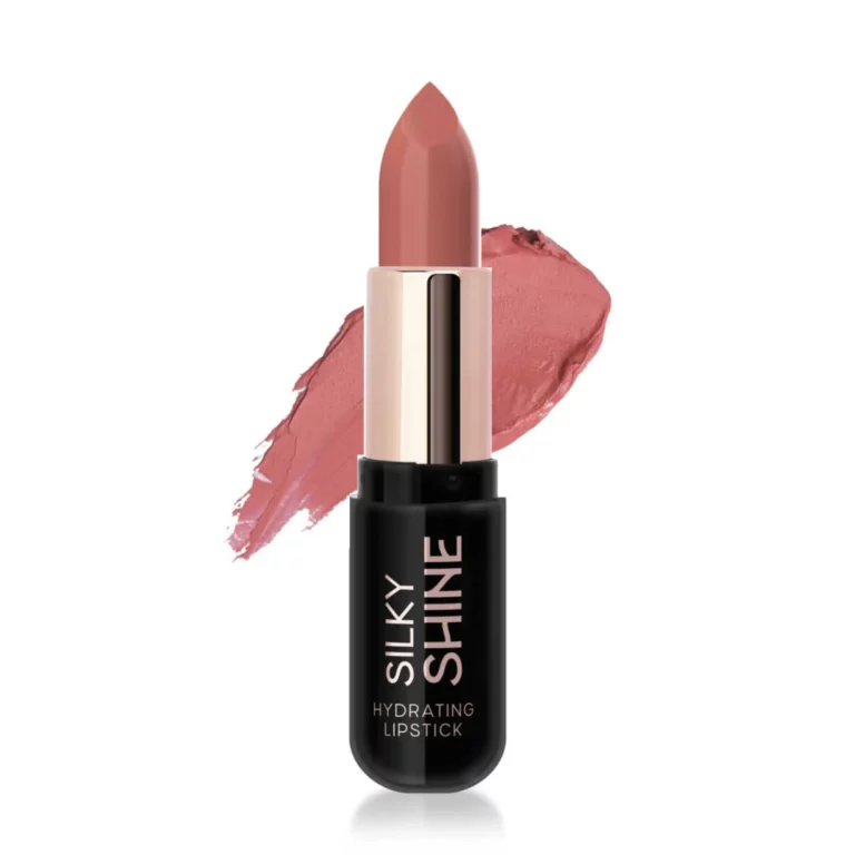 رژ لب جامد گلدن رز مدل Silky Shine شماره 206
