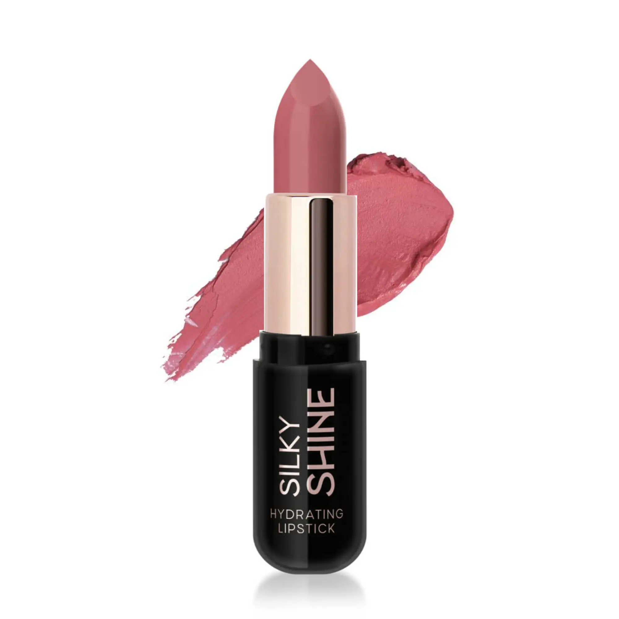 رژ لب جامد گلدن رز مدل Silky Shine شماره 208