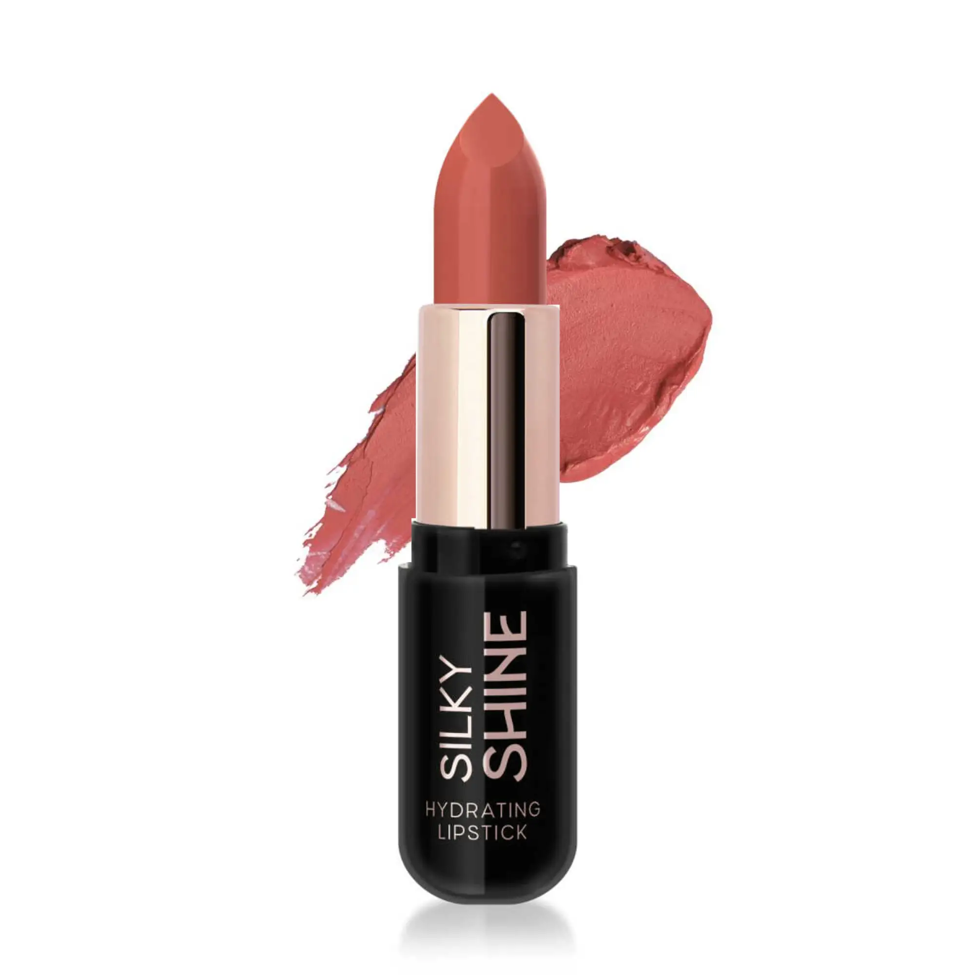 رژ لب جامد گلدن رز مدل Silky Shine شماره 213