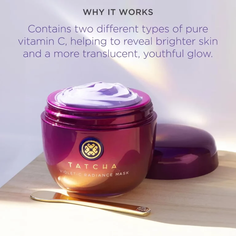 ماسک ضد چروک تاچا مدل The Violet-C Radiance حجم 50ml