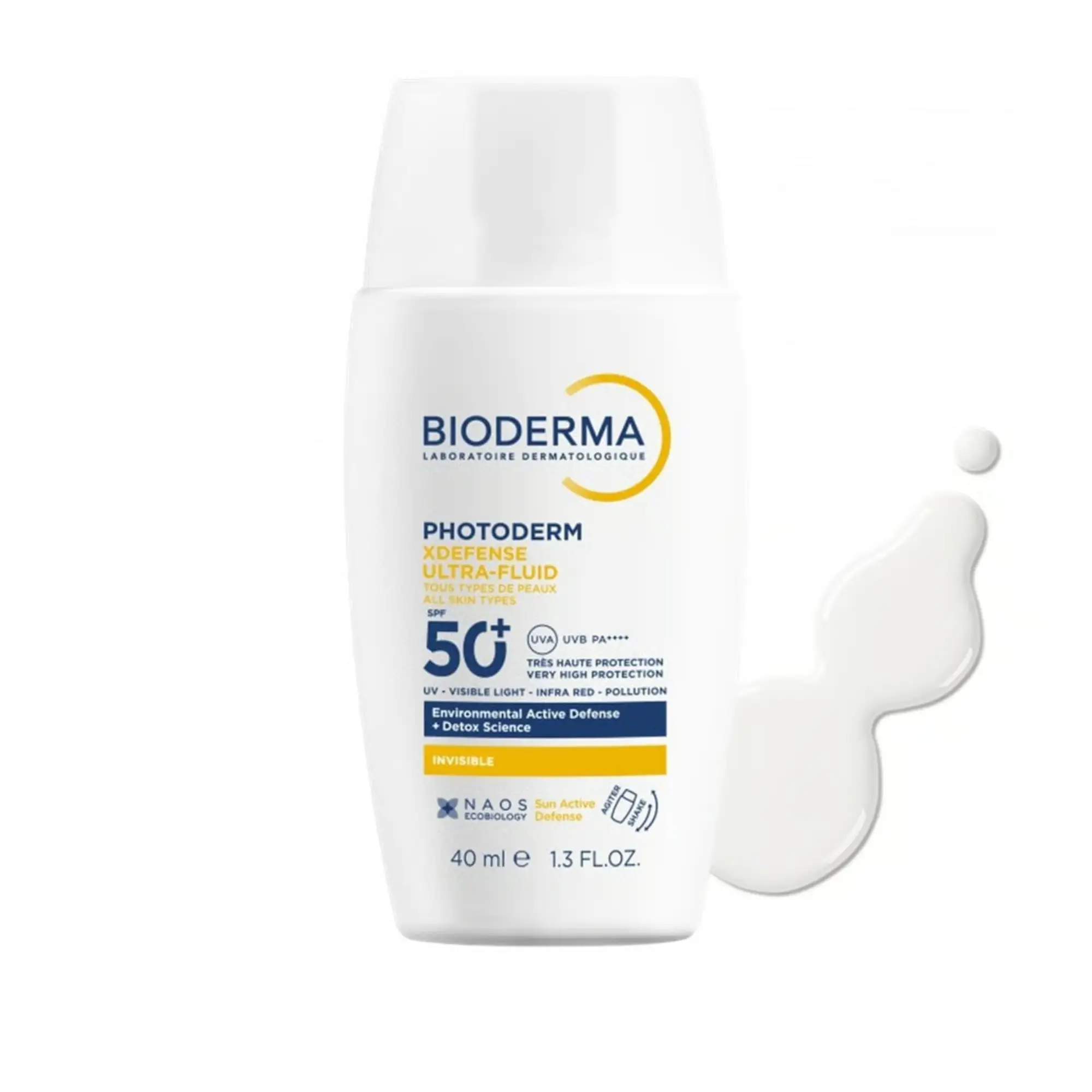 کرم ضد آفتاب بایودرما مدل Photoderm Xdefense Ultra-Fluid حجم 40ml