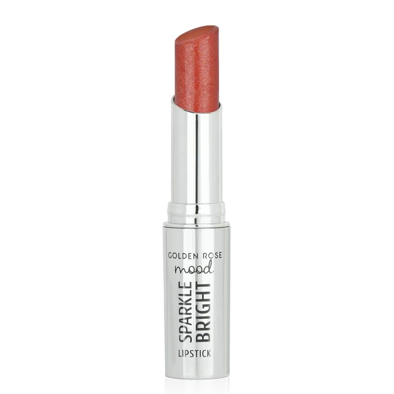 رژ لب گلدن رز مدل Mood Sparkle Bright رنگ Peach Glam شماره 152