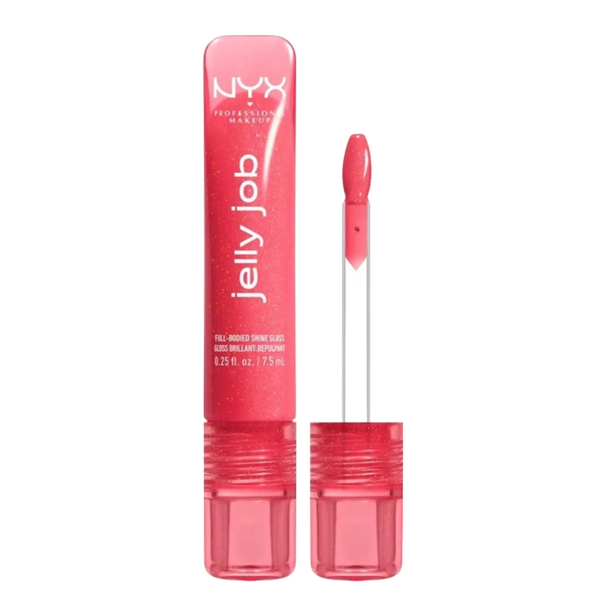 لیپ گلاس نیکس مدل Jelly Job رنگ Jelly Kiss'd شماره 08 حجم 7.5ml