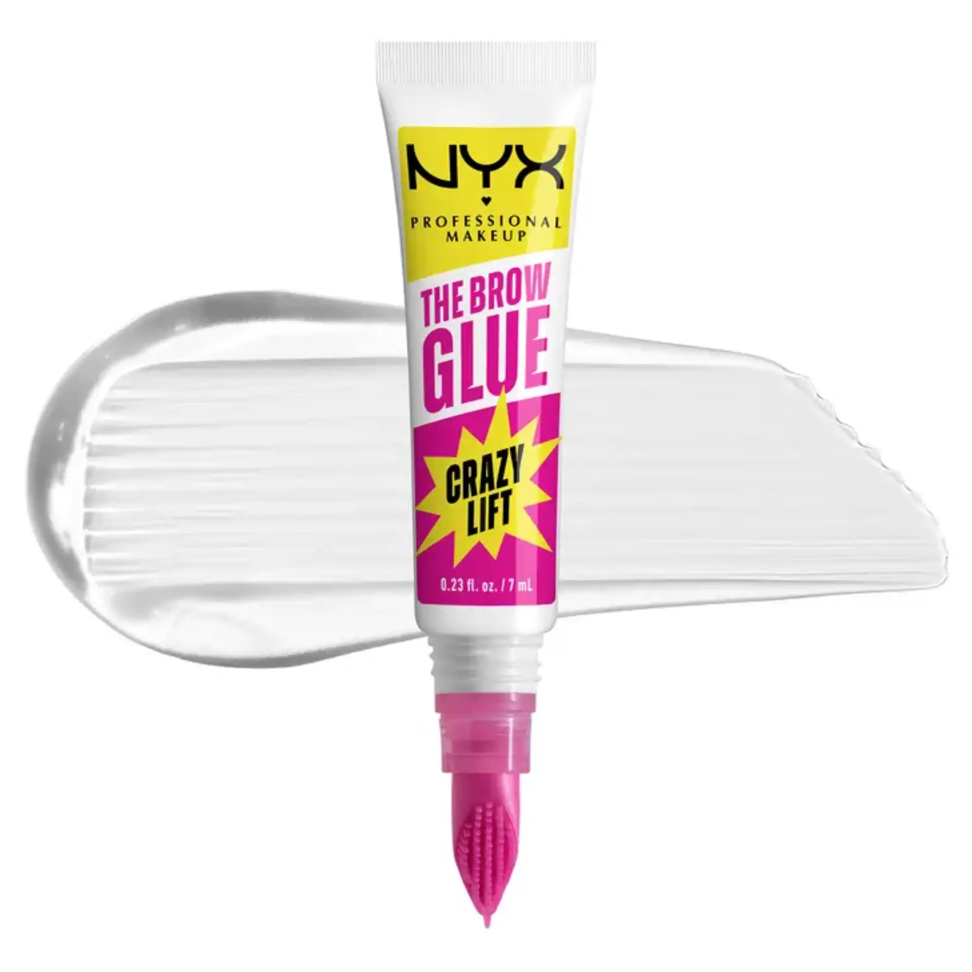 ژل ابرو نیکس مدل Crazy Lift بی رنگ حجم 7ml