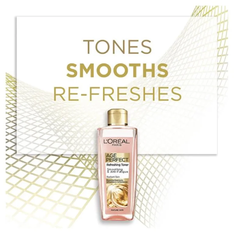 تونر روشن کننده لورآل مدل Age Perfect حجم 200ml