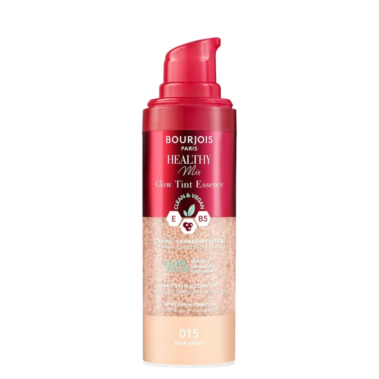 تینت صورت بورژوآ مدل Healthy Mix رنگFair Light شماره 015 حجم 30ml
