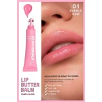 بالم لب گلدن رز مدل Care & Gloss رنگ Bubble Gum شماره 01