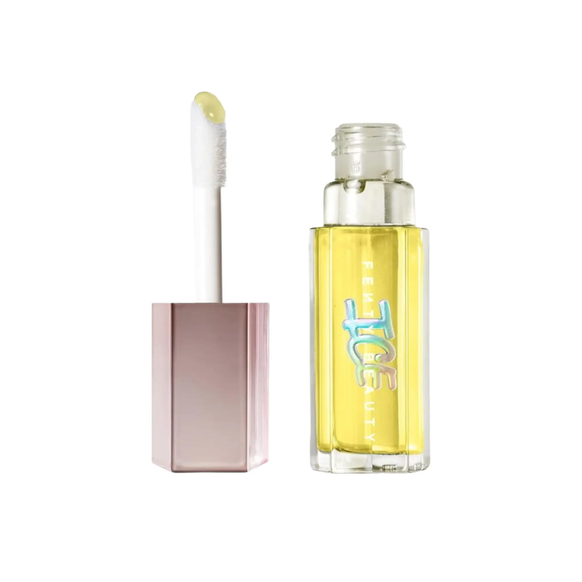 لیپ گلاس فنتی بیوتی مدل Gloss Bomb Ice رنگ Ice'D Pineapple