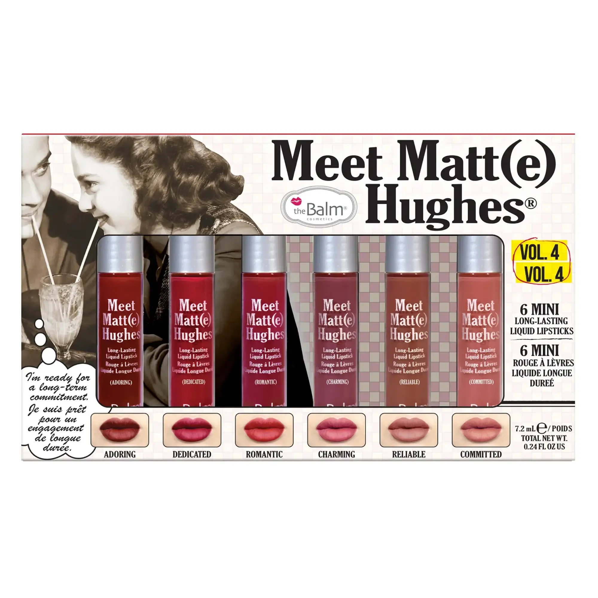 ست رژ لب مایع دبالم مدل Meet Matt(e) Hughes Vol.4 تراول سایز