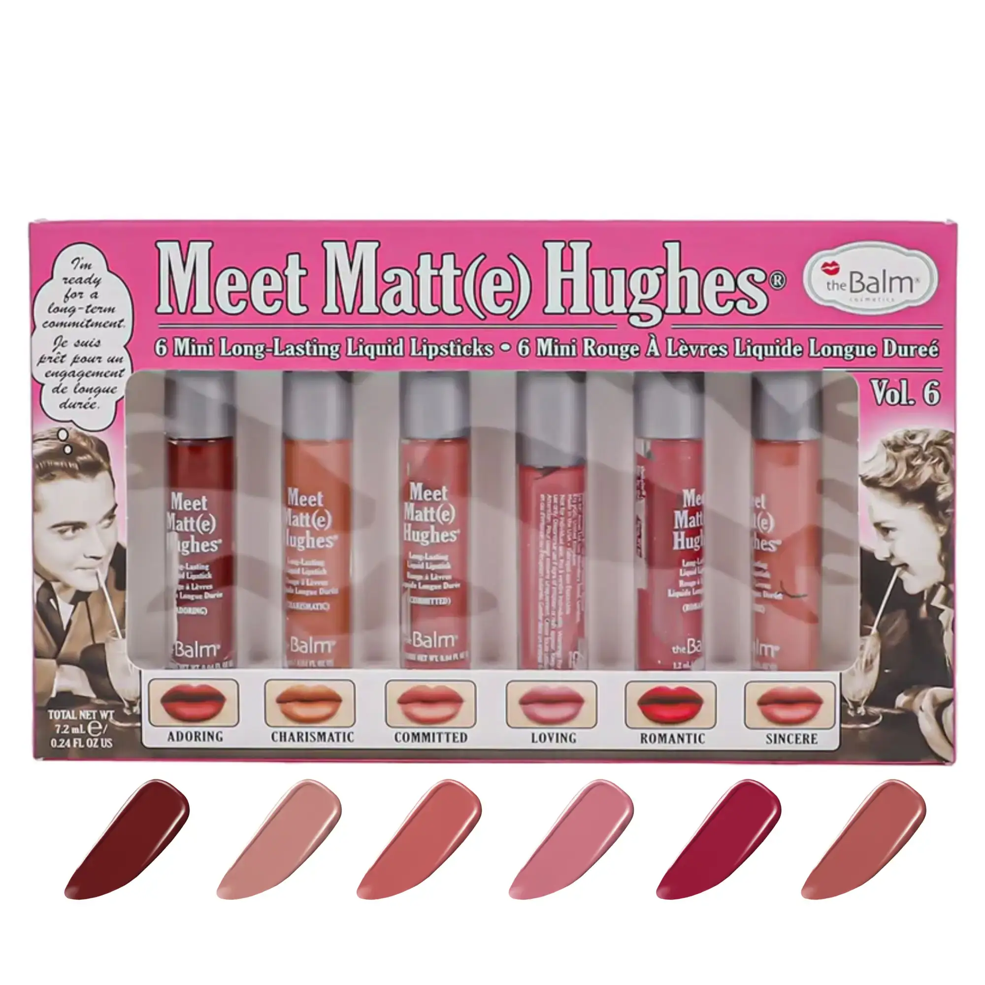 ست رژ لب مایع دبالم مدل Meet Matt(e) Hughes Vol.6 تراول سایز