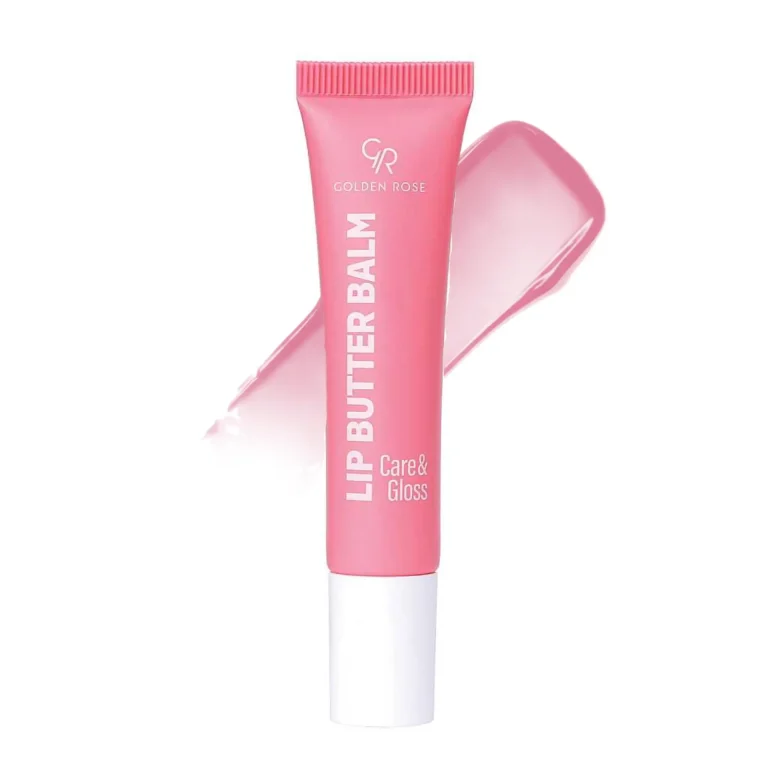 بالم لب گلدن رز مدل Care & Gloss رنگ Bubble Gum شماره 01