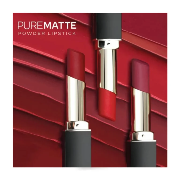 رژ لب جامد گلدن رز مدل Pure Matte Powder