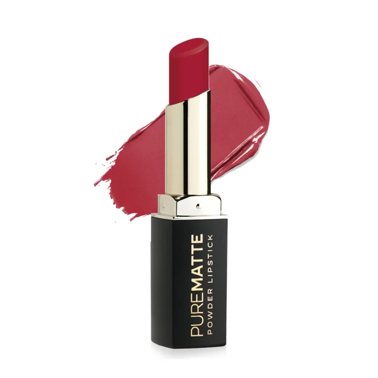 رژ لب جامد گلدن رز مدل Pure Matte Powder شماره 118