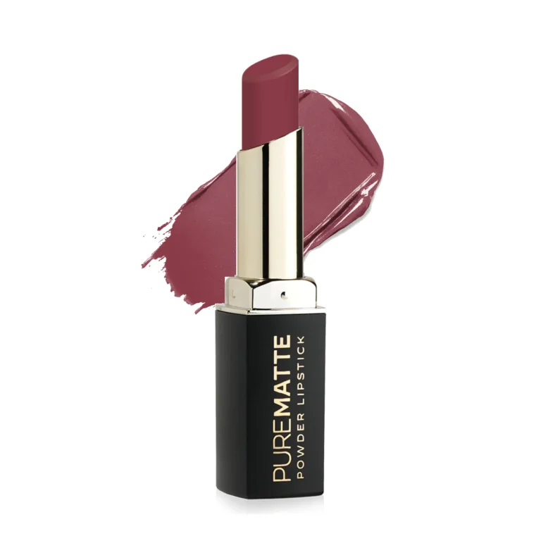 رژ لب جامد گلدن رز مدل Pure Matte Powder شماره 122