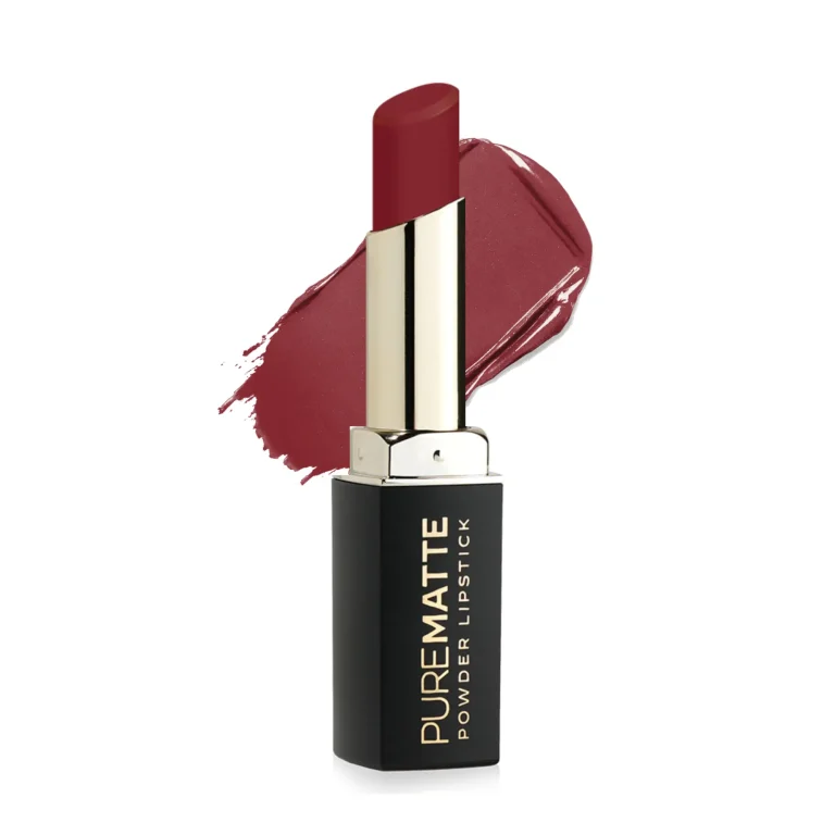رژ لب جامد گلدن رز مدل Pure Matte Powder شماره 127