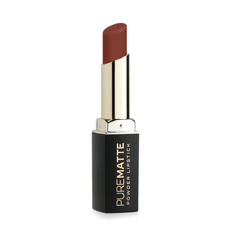 رژ لب جامد گلدن رز مدل Pure Matte Powder شماره 128