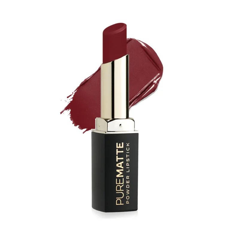 رژ لب جامد گلدن رز مدل Pure Matte Powder شماره 129