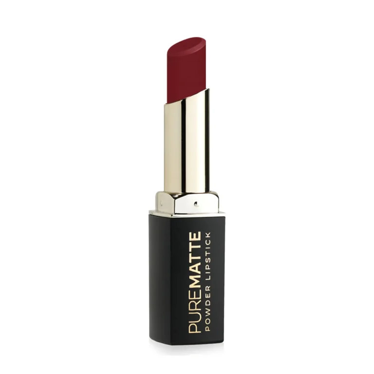 رژ لب جامد گلدن رز مدل Pure Matte Powder شماره 129