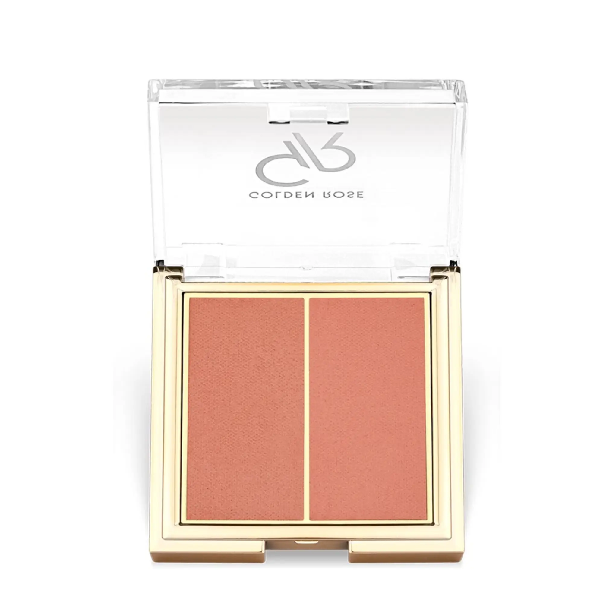 پالت رژگونه گلدن رز مدل Iconic Duo رنگ Soft Pink شماره 04 پالت رژگونه گلدن رز مدل Iconic Duo رنگ Soft Pink شماره 04