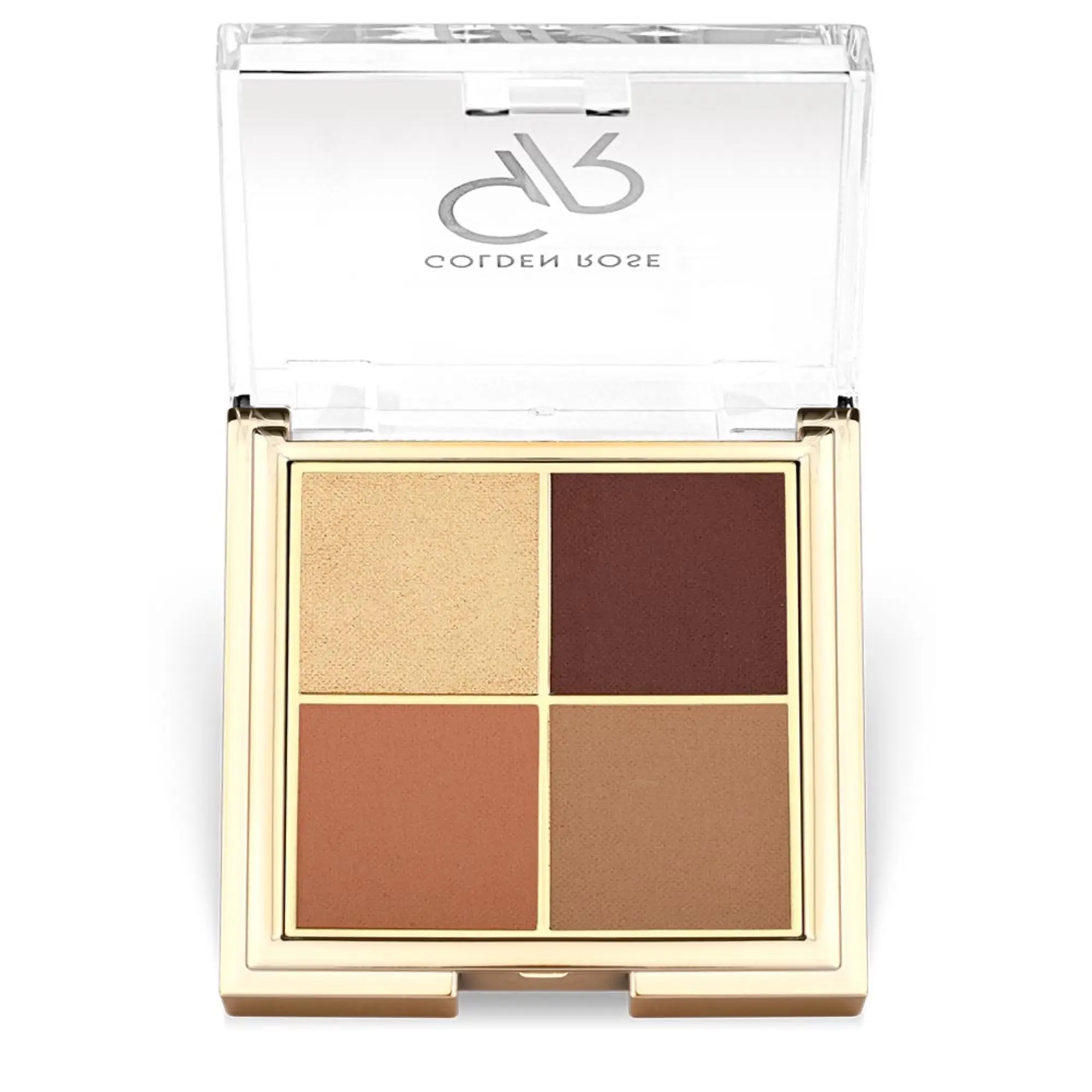 پالت سایه گلدن رز مدل Quattro رنگ Sunset Date شماره 06 پالت سایه گلدن رز مدل Quattro رنگ Sunset Date شماره 06