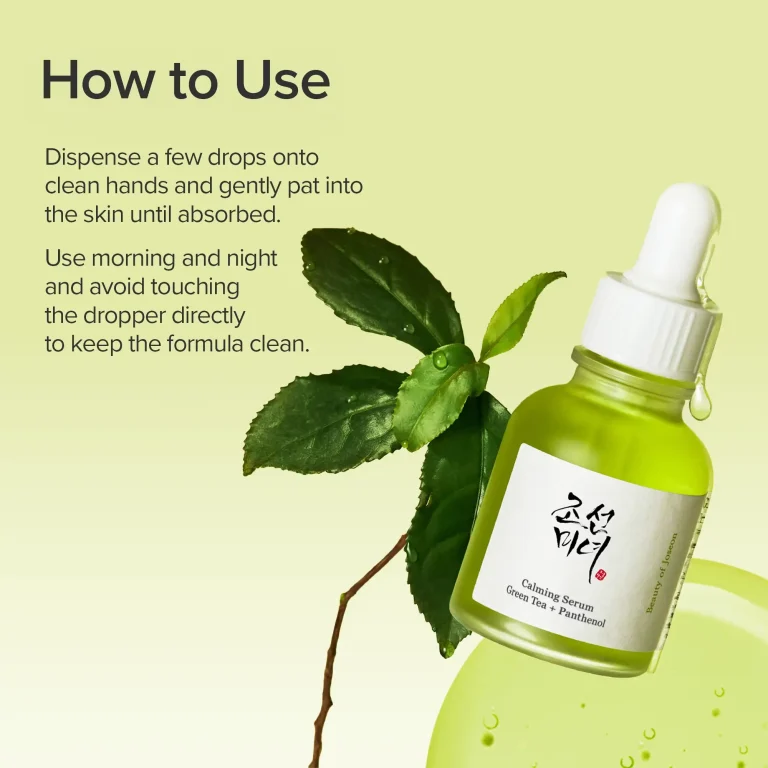 سرم تسکین دهنده بیوتی آف چوسان مدل Green Tea حجم 30ml