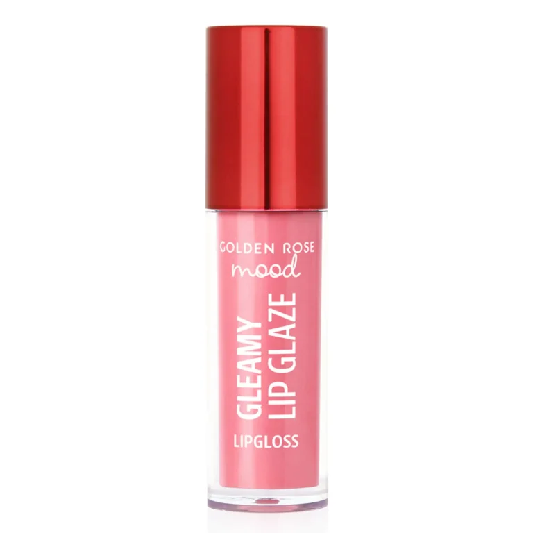 لیپ گلاس گلدن رز مدل Mood Gleamy Lip Glaze رنگ Baby Pink شماره 204