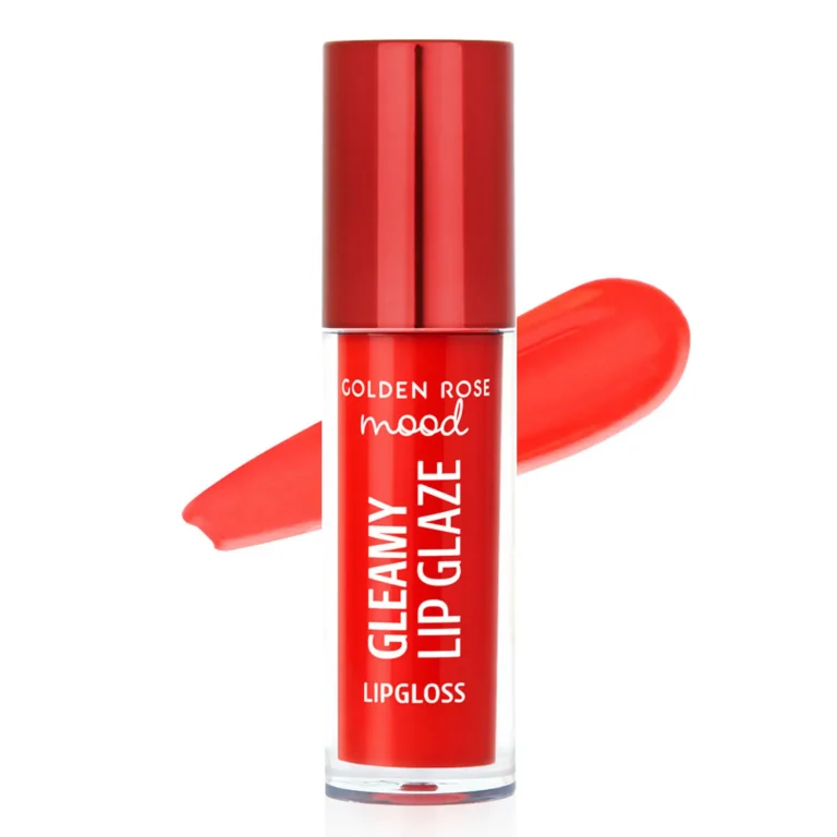 لیپ گلاس گلدن رز مدل Mood Gleamy Lip Glaze رنگ Cherry Pop شماره 205