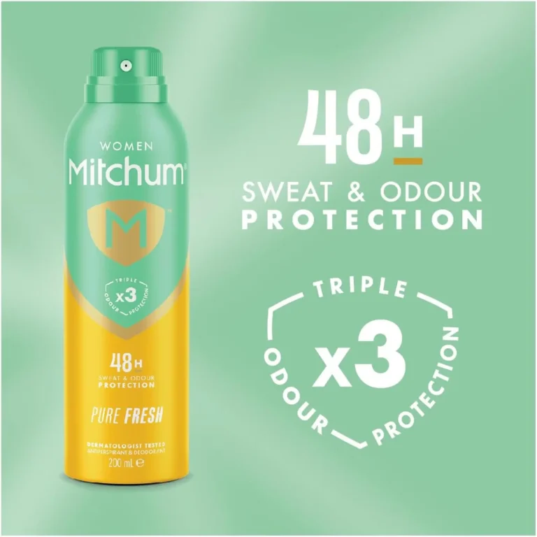اسپری ضد تعریق زنانه میچام مدل Pure Fresh حجم 200ml