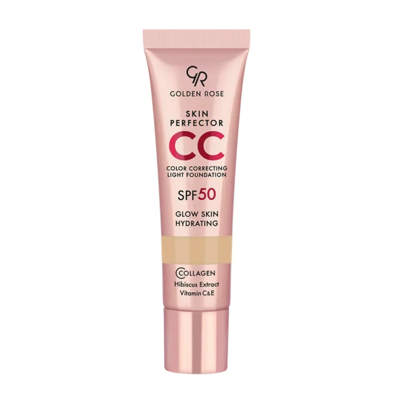 کرم پودر گلدن رز مدل Perfector رنگ Beige شماره 101
