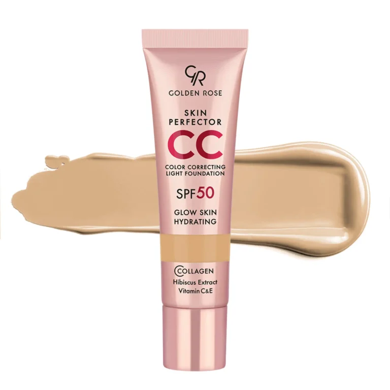 کرم پودر گلدن رز مدل Perfector رنگ Neutral شماره 102