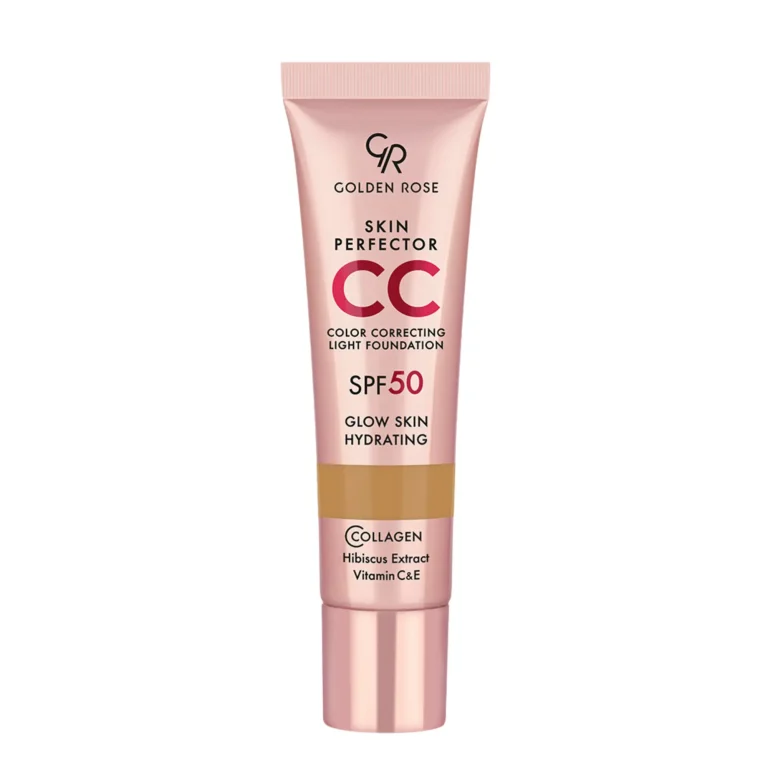 کرم پودر گلدن رز مدل Perfector رنگ Caramel شماره 105