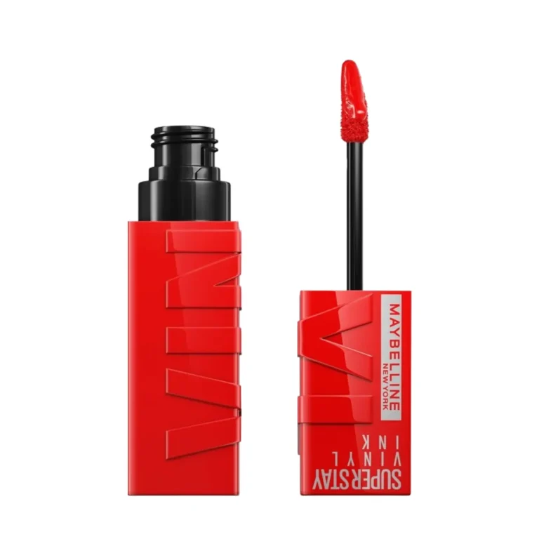 رژلب مایع میبلین مدل Vinyl Ink شماره 25 رنگ Red-Hot