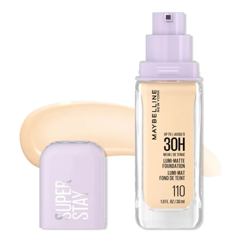 کرم پودر میبلین مدل Super Stay Lumi Matte شماره 110