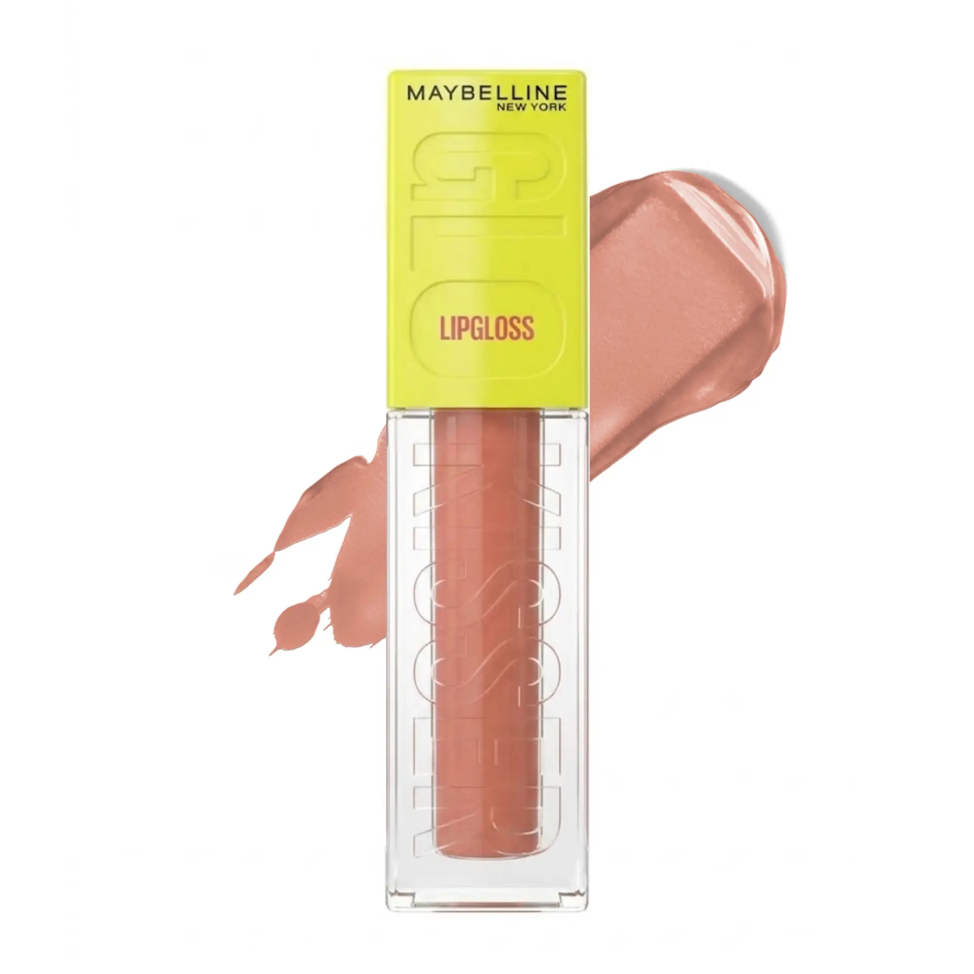 رژلب مایع میبلین مدل Glo Kisser شماره 75 رنگ Latte To Go
